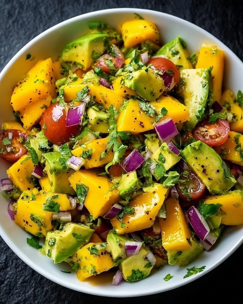 Avocado and Mango Salad