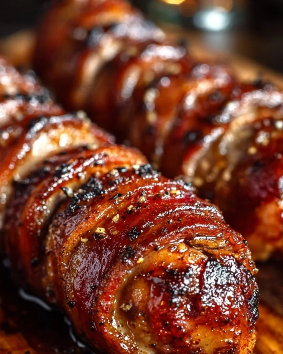 Bacon Brown Sugar Pork Tenderloin