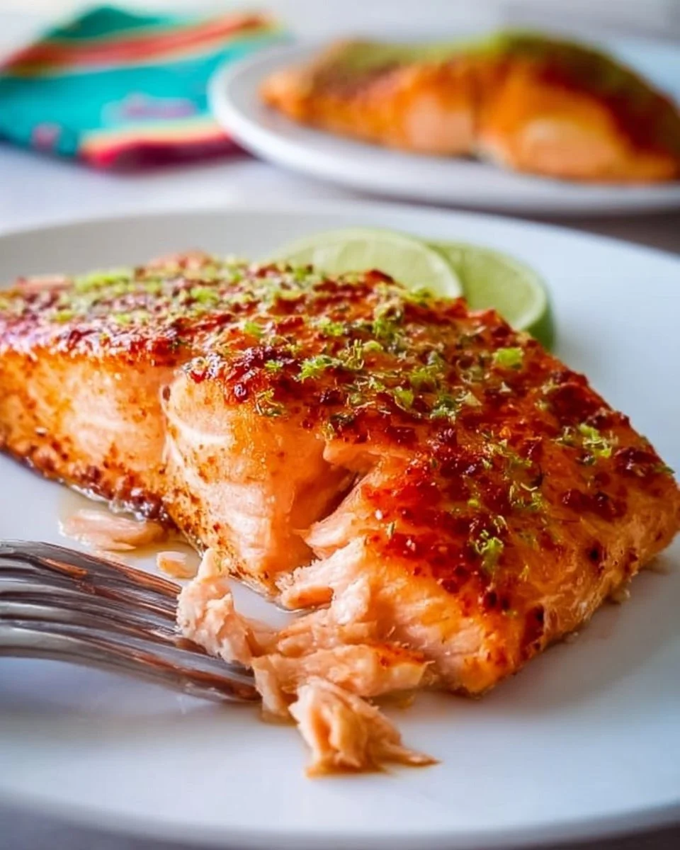 Baked Chili Lime Salmon