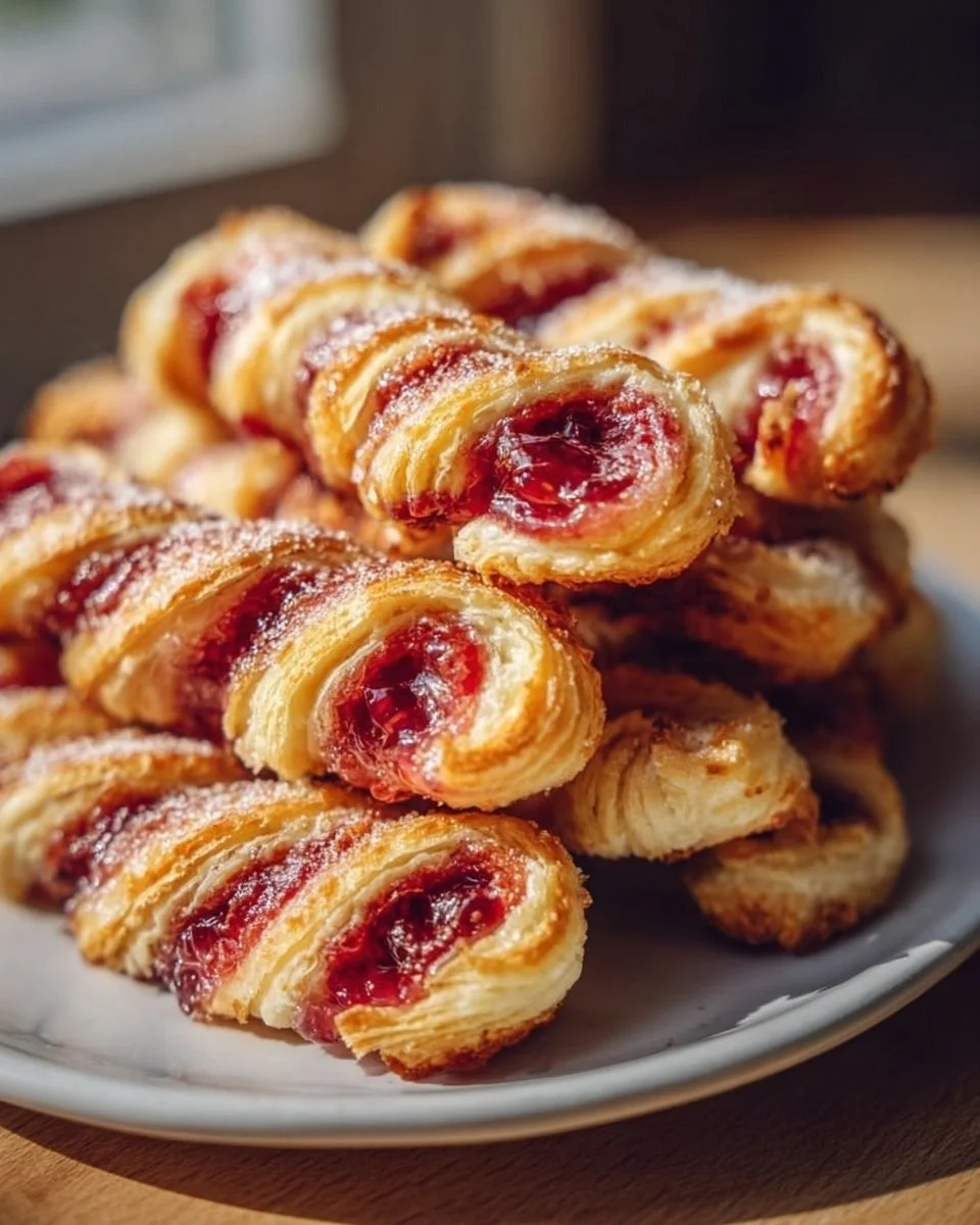 Berry Puff Twists
