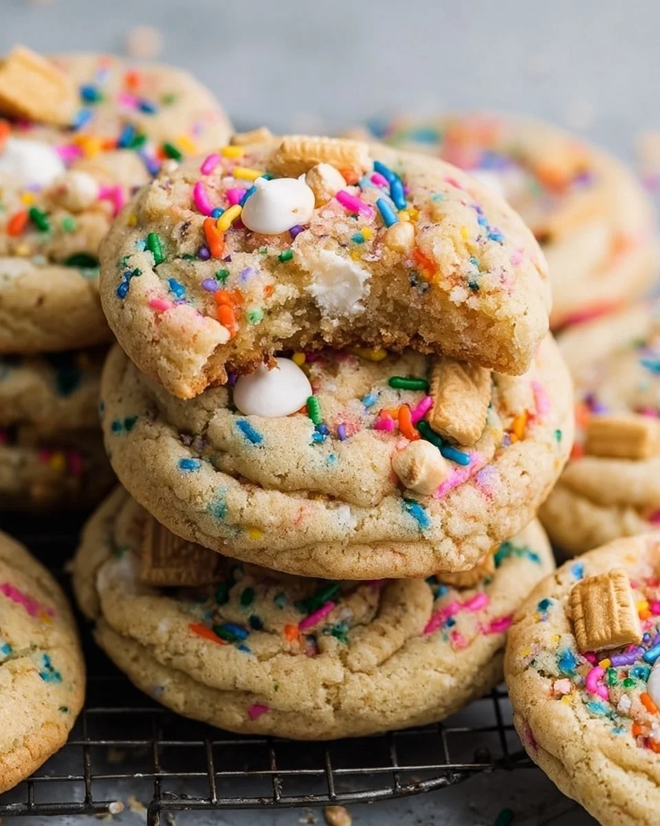 Birthday Cake Cookies