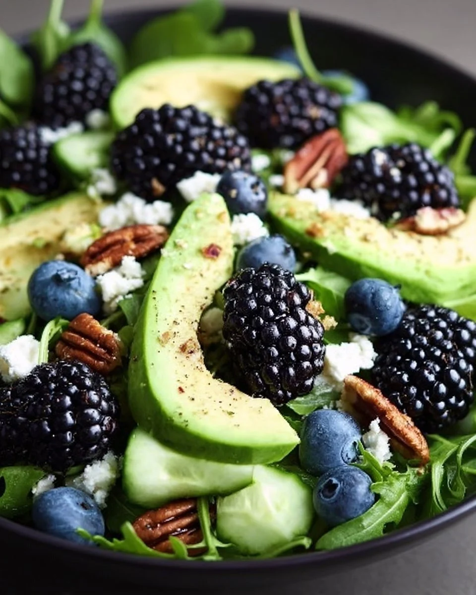 Blackberry Avocado Salad