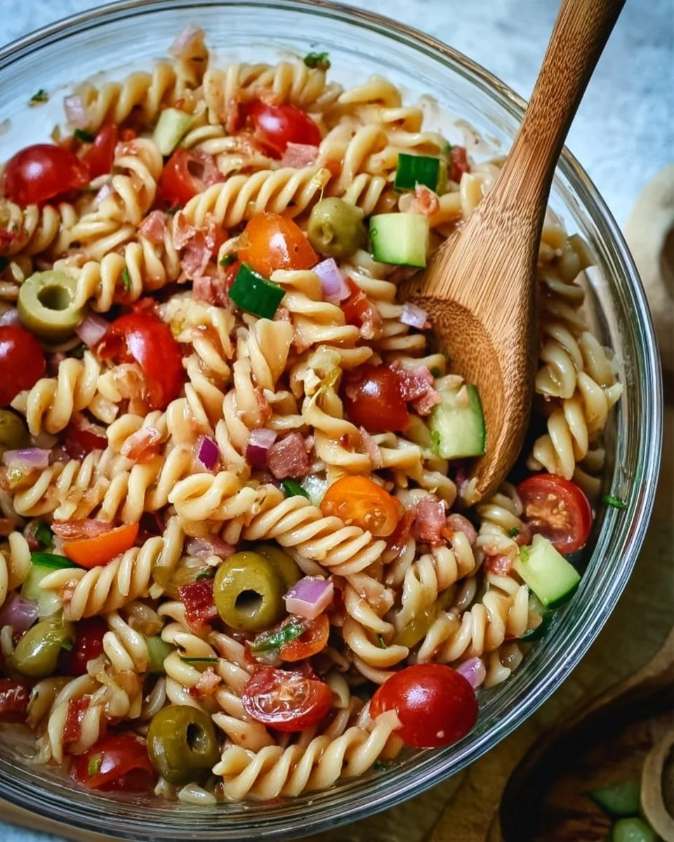 Bloody Mary Pasta Salad