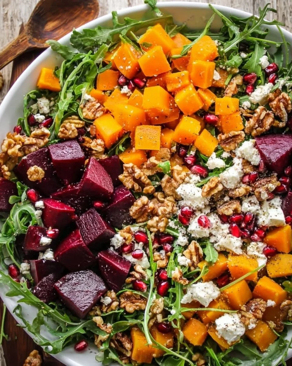 Butternut Squash Salad - with beets