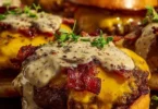 Delicious Crack Burgers with juicy patties and fresh toppings