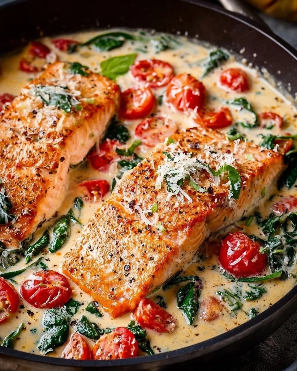 Creamy Tuscan Salmon