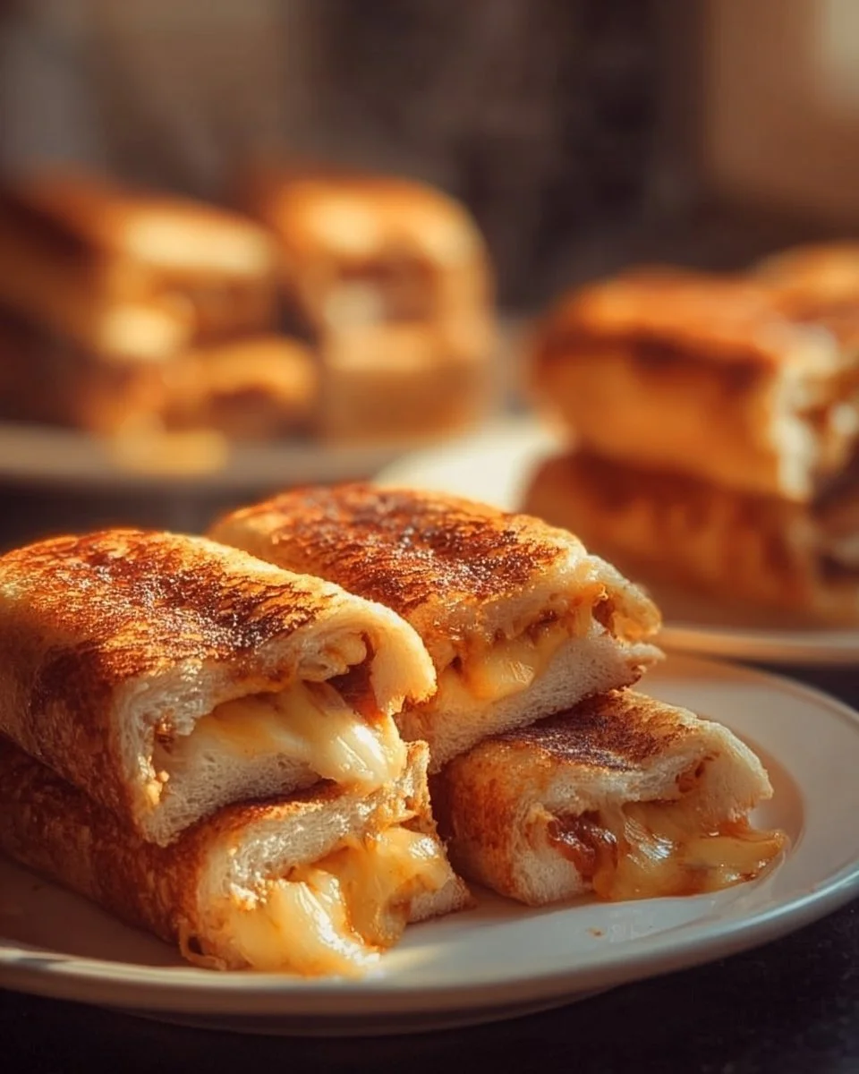 Crispy Cheesy Roll Ups