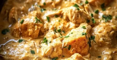 Crockpot Million Dollar Chicken served with sides on a plate.