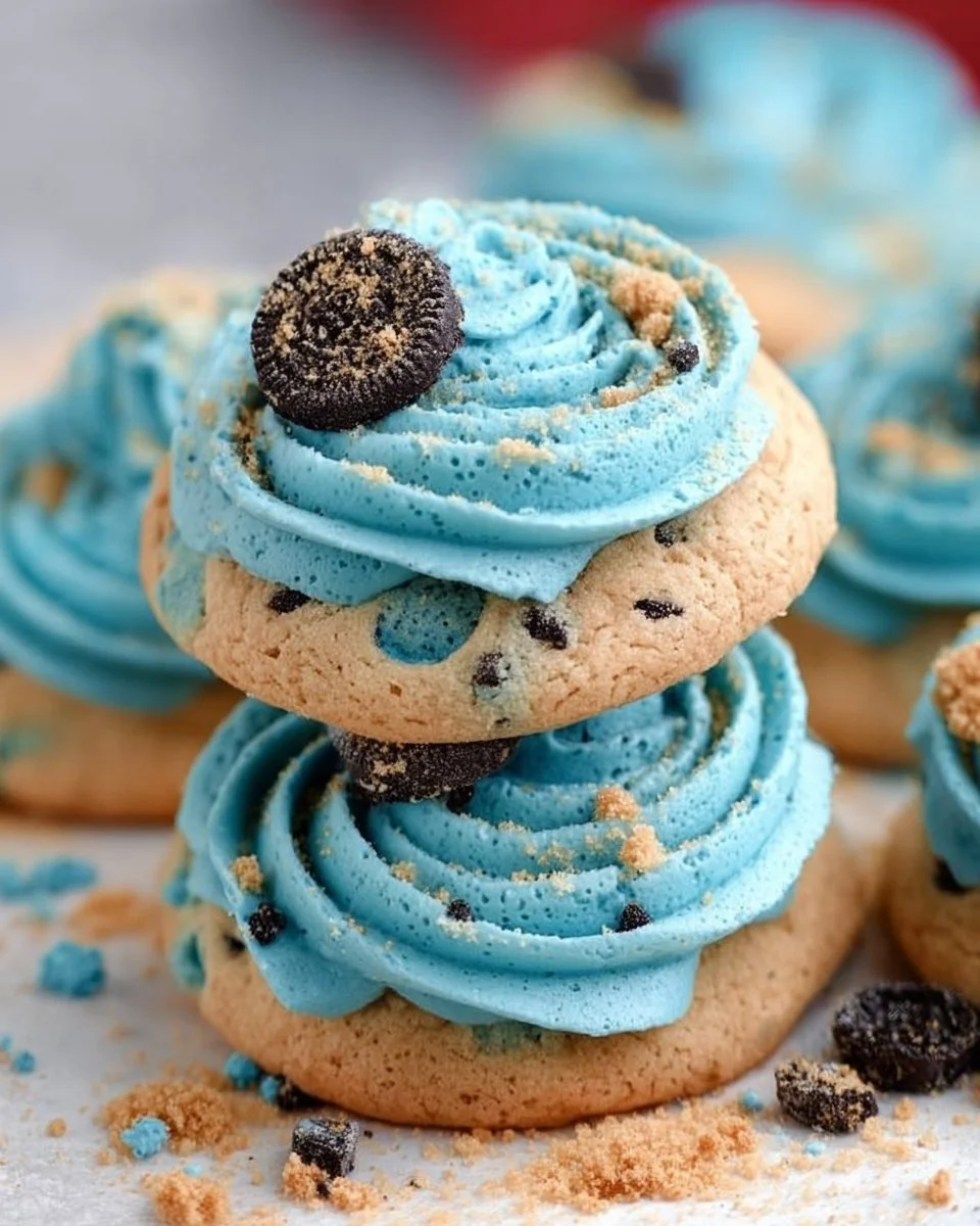 Crumbl Blue Monster Cookie Recipe