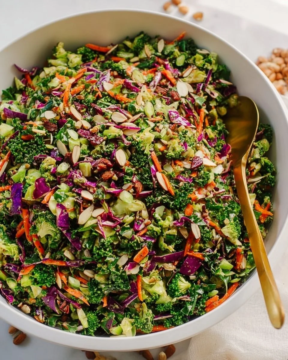 A colorful detox salad with fresh vegetables and herbs promoting health and wellness.