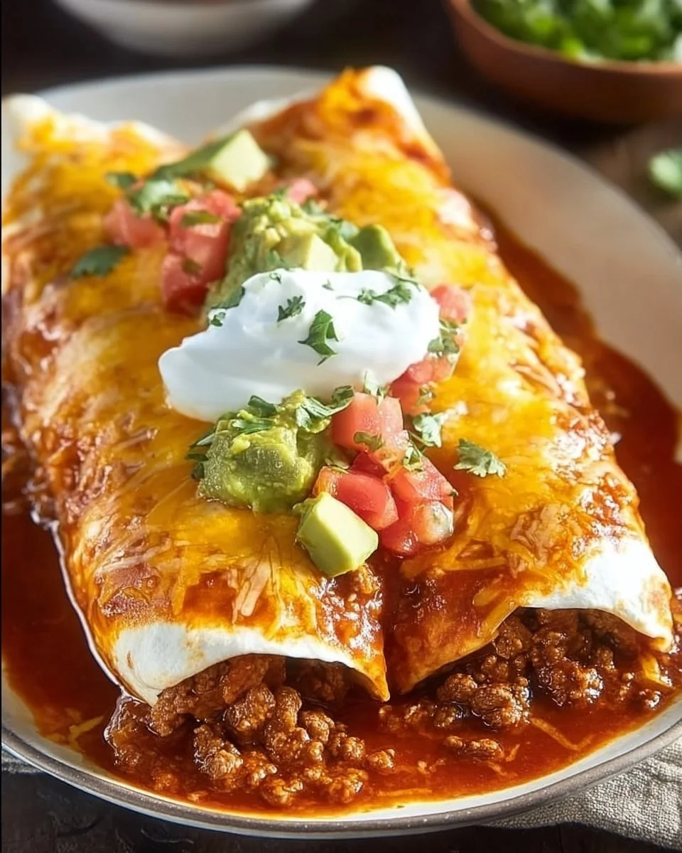 Easy Wet Burritos