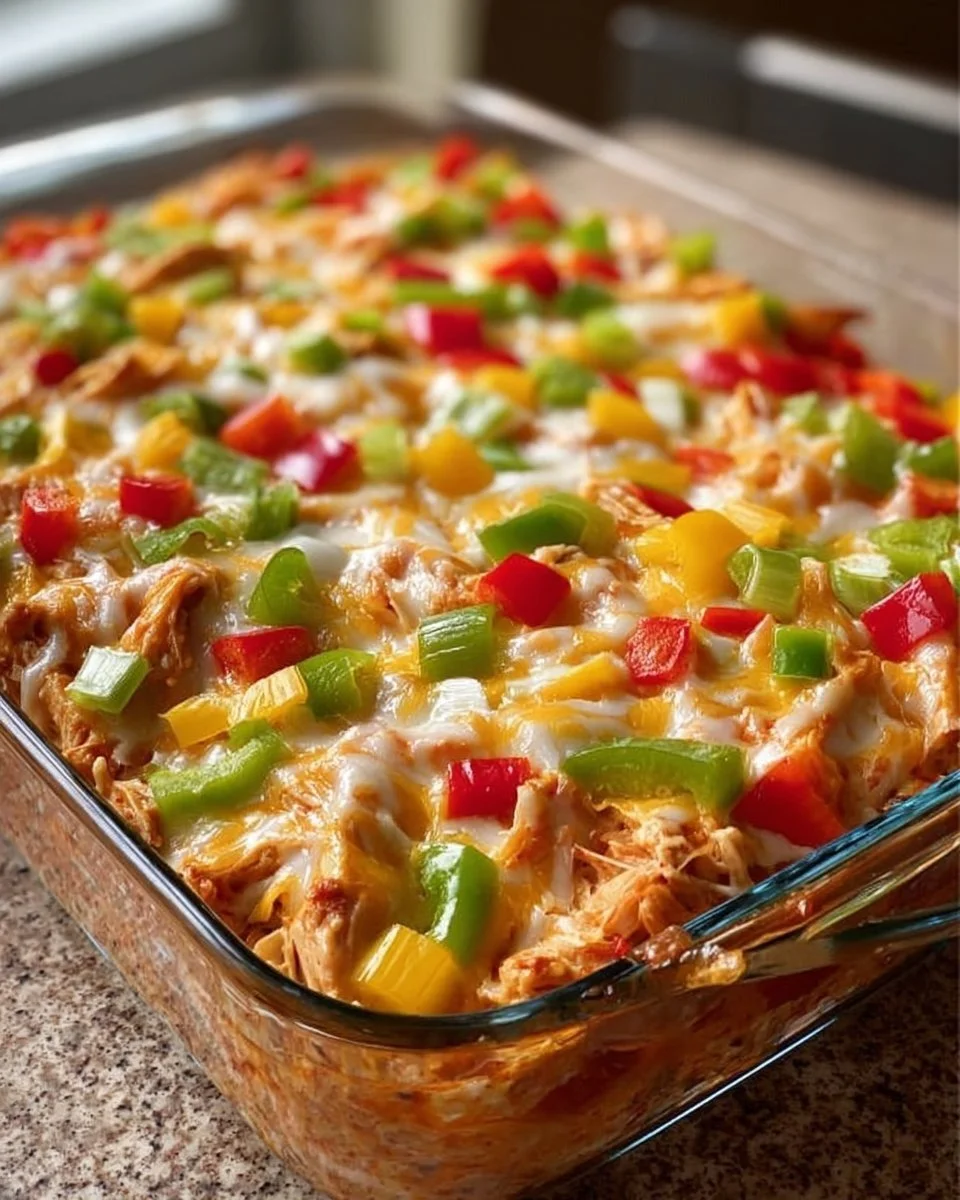 Fajita Chicken Casserole
