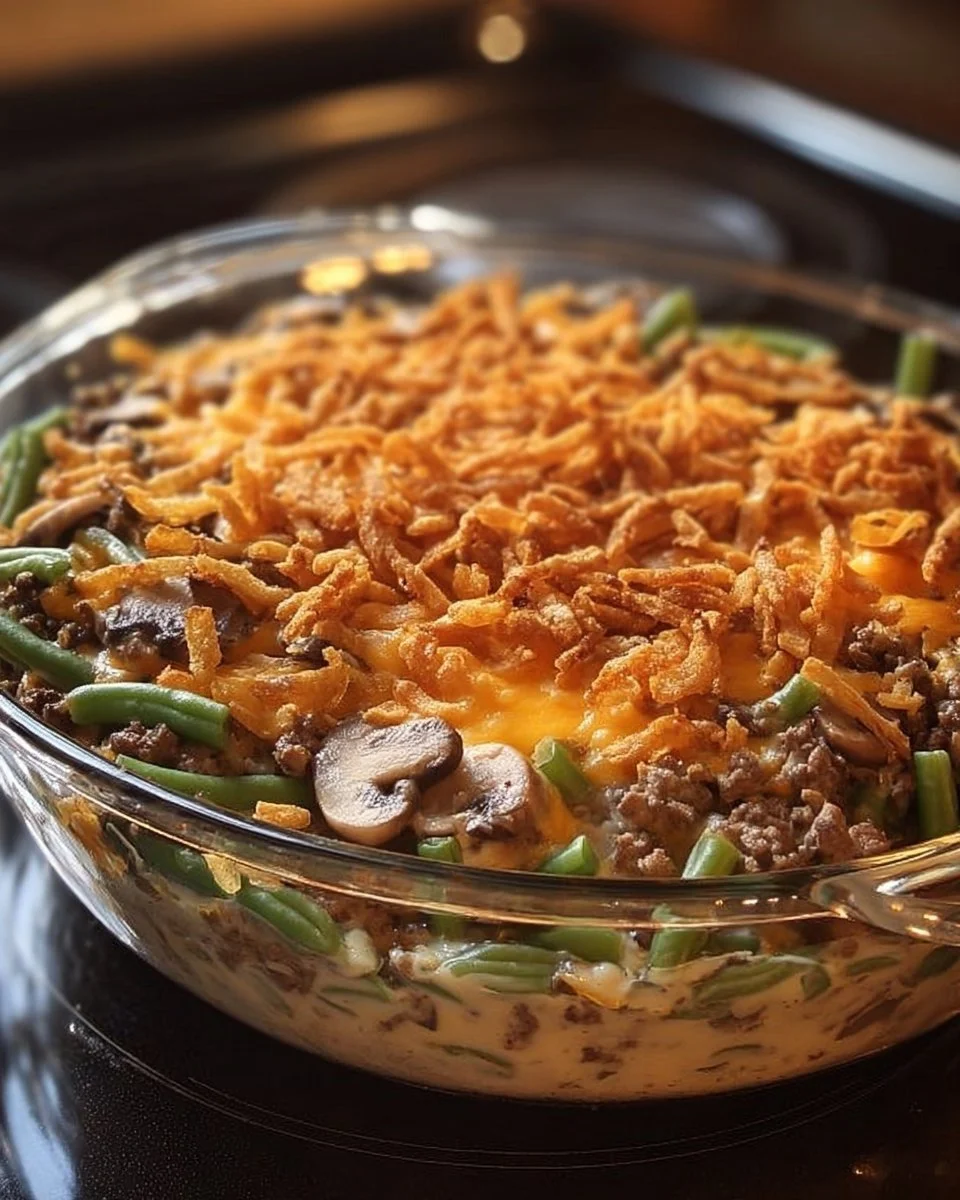 Hamburger Green Bean Casserole