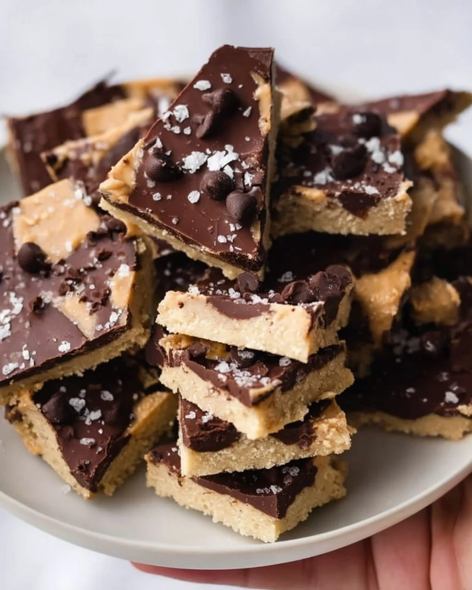 Healthy Cookie Dough Bark