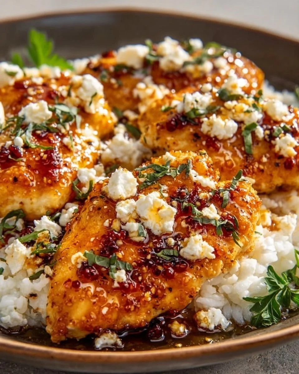 Hot Honey Feta Chicken