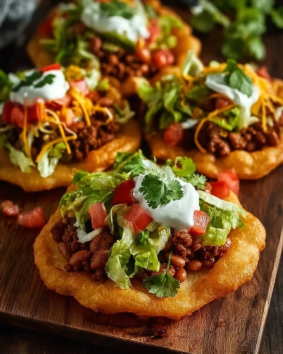 Indian Fry Bread Tacos