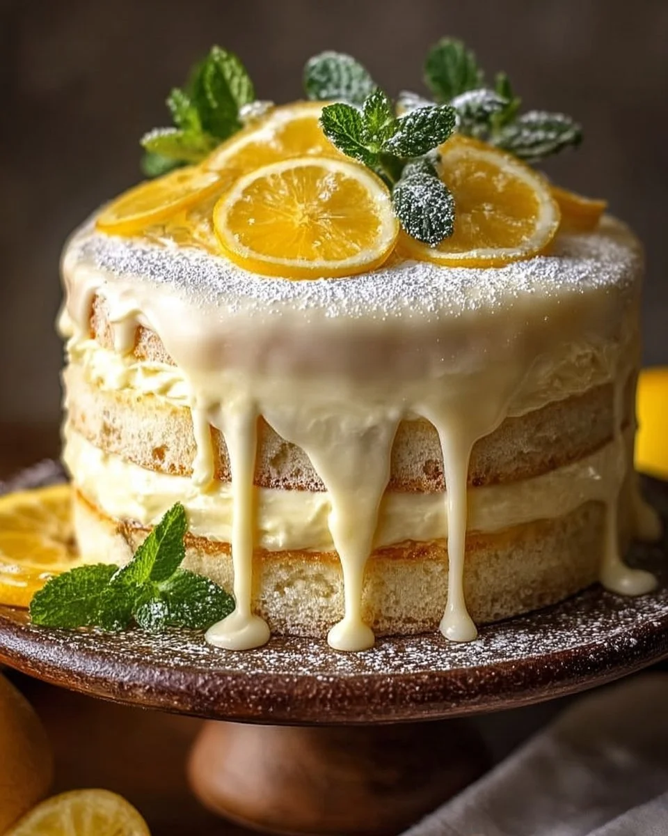 Limoncello Mascarpone Cake
