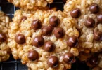 Delicious Rice Krispie Chocolate Cookies with crispy texture and chocolate flavor