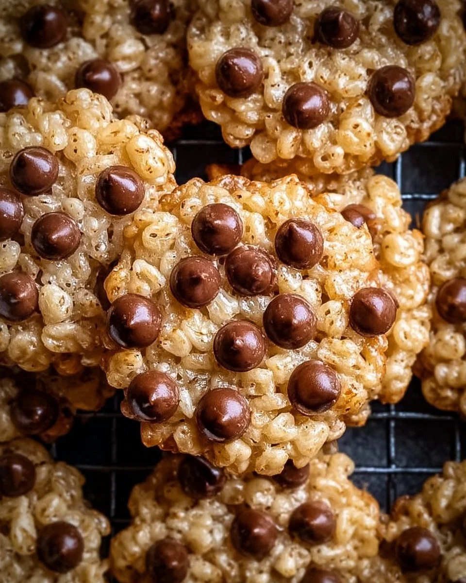 Rice Krispie Chocolate Cookies