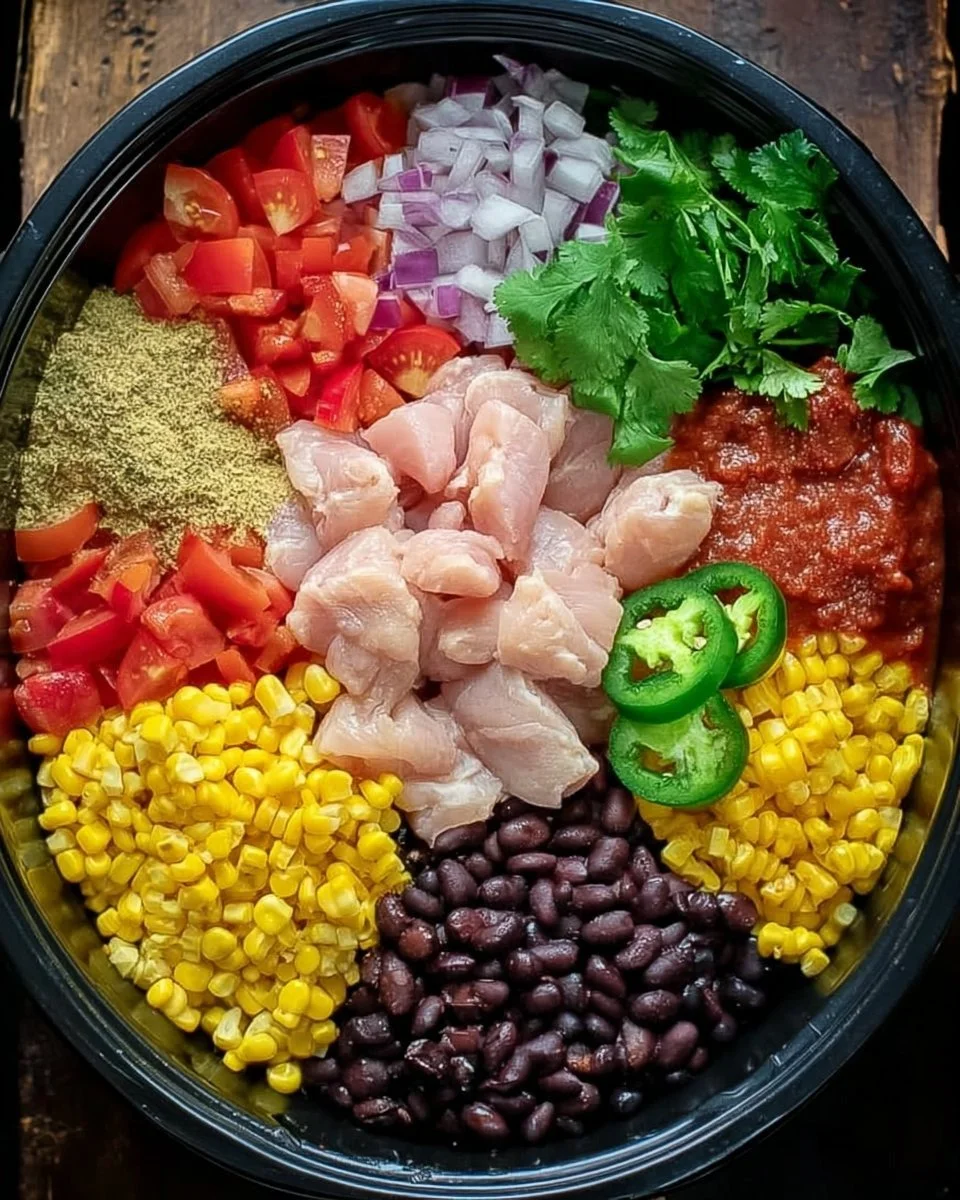 Slow Cooker Santa Fe Chicken